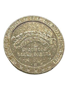 Silverado Deadwood South Dakota $1 Gaming Token 1990 Collectible Coin